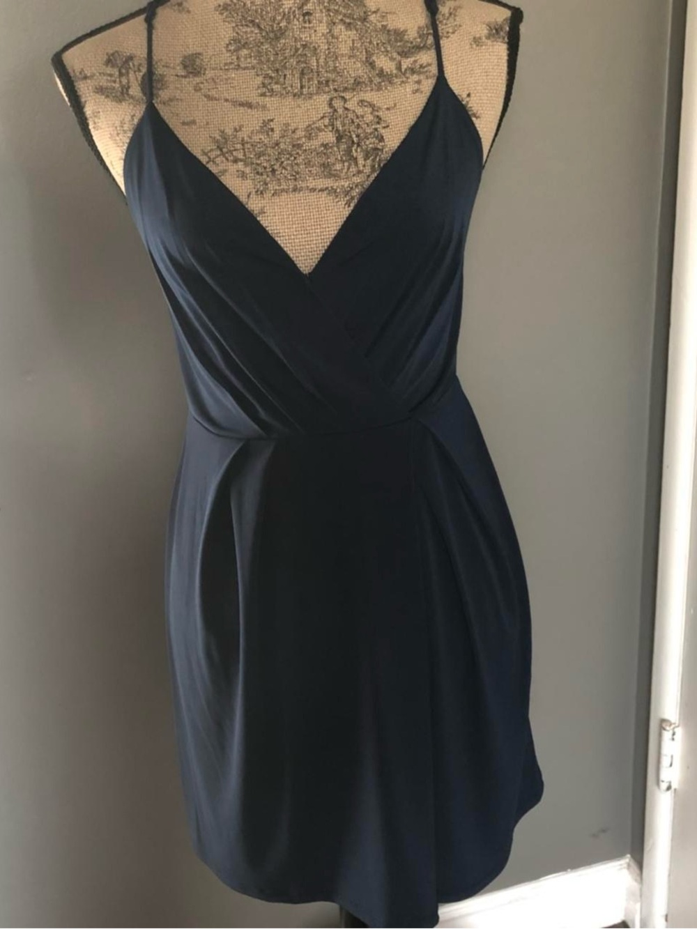 BCBG Generation navy blue dress